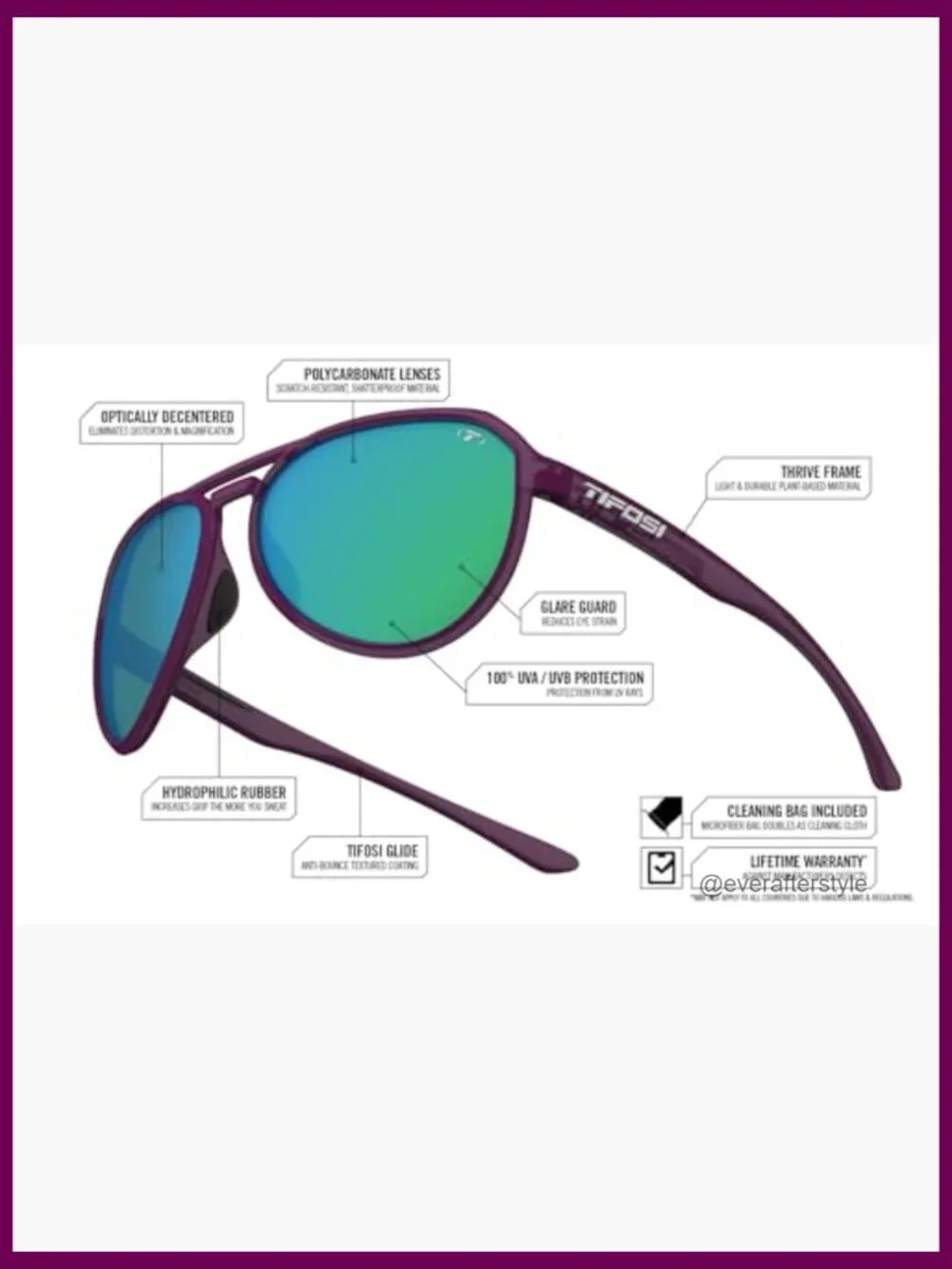 Aviator Sunglasses with Shatterproof Lenses for Golf Hiking Running Pickleball